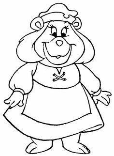 Kolorowanka wesoła Bunia